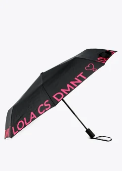 Paraguas pequeño negro automático |  Complementos | Lola Casademunt