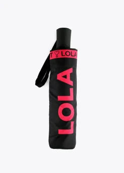 Paraguas pequeño negro automático |  Complementos | Lola Casademunt