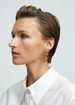 Pendientes asimétricos