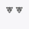 Pendientes cara leopardo