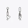 Pendientes colgantes y cristales