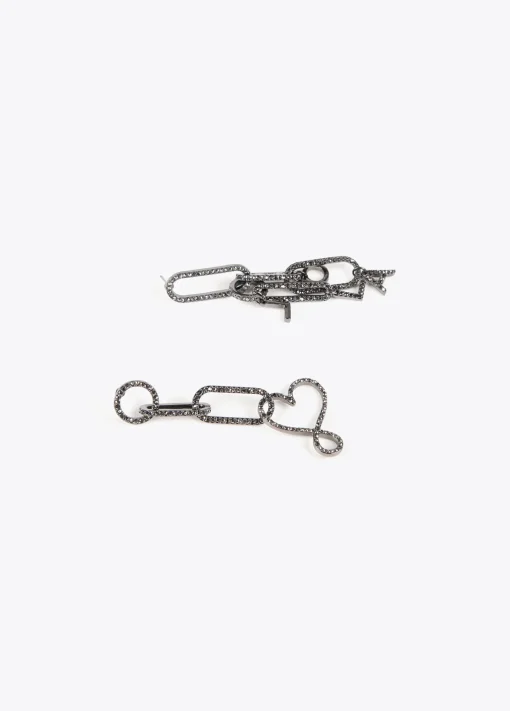 Pendientes colgantes y cristales