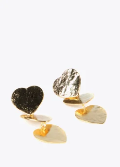 Pendientes con corazones