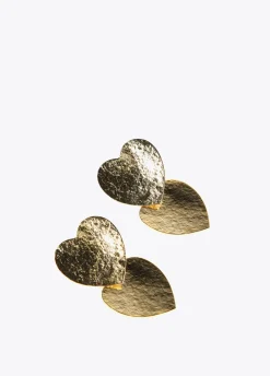 Pendientes con corazones