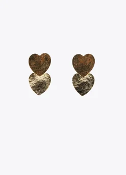 Pendientes con corazones