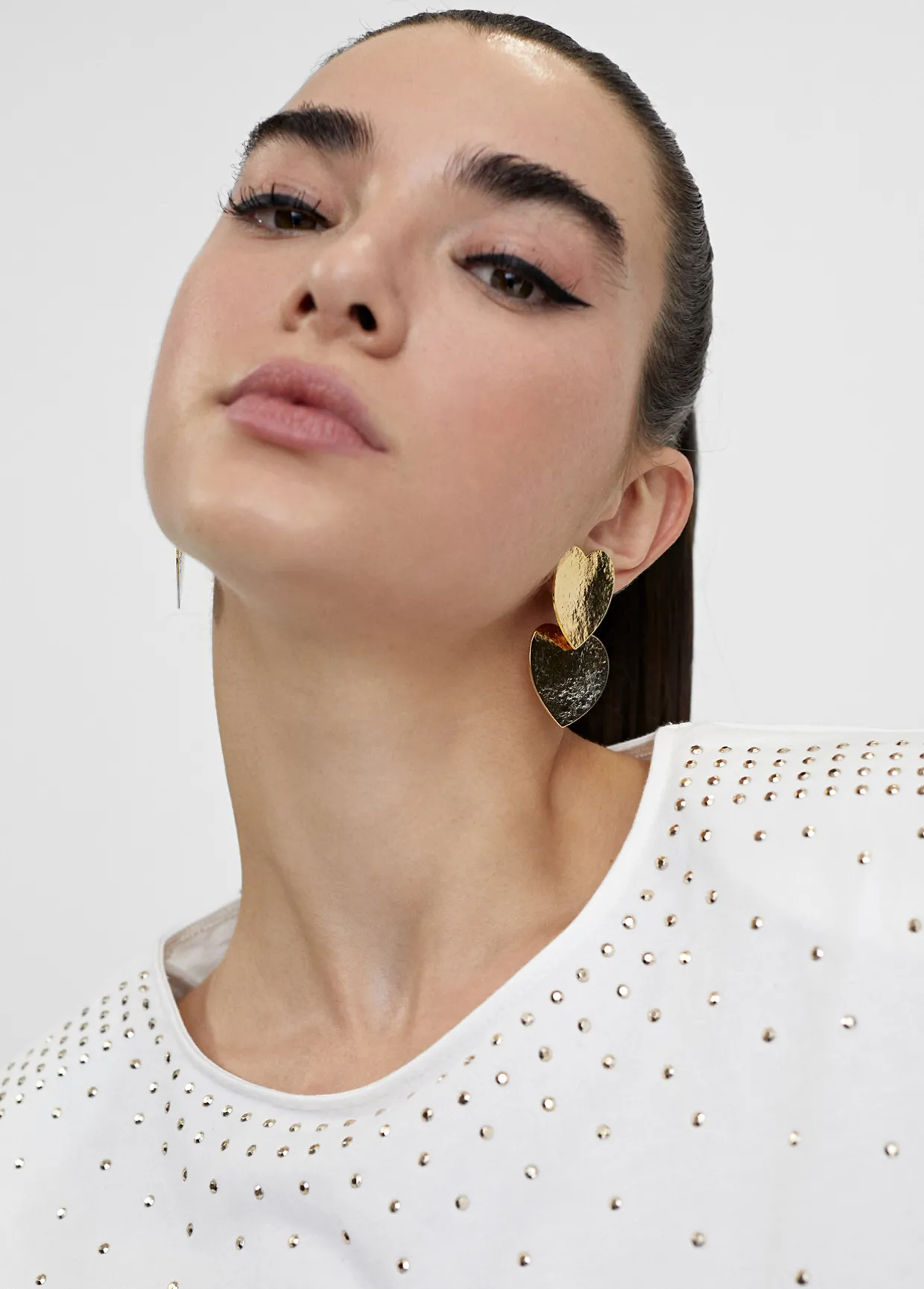 Pendientes con corazones