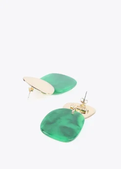 Pendientes con dos piezas