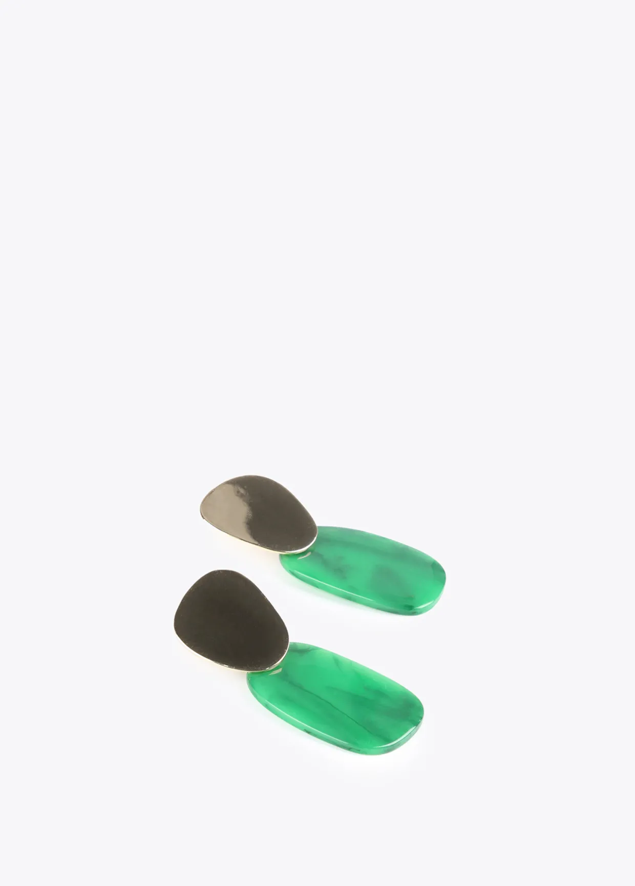 Pendientes con dos piezas