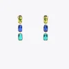 Pendientes cristales de colores