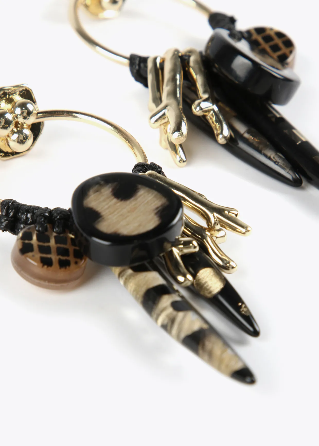 Pendientes de aro estilo africanos