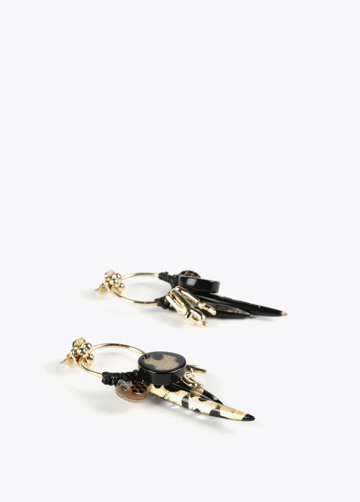 Pendientes de aro estilo africanos