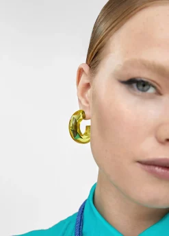 Pendientes de aro gruesos