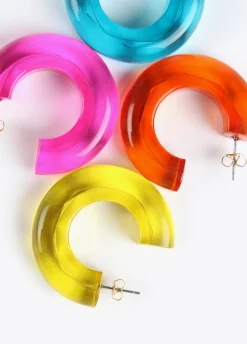 Pendientes de aro gruesos