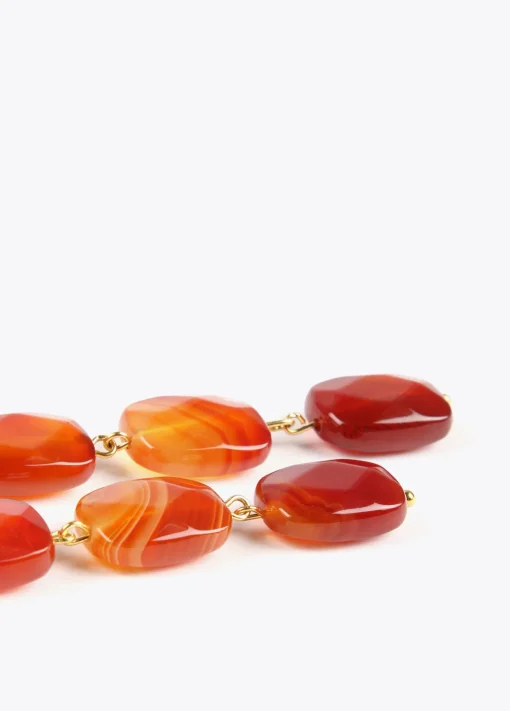 Pendientes de piedras naturales