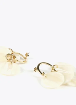 Pendientes piezas nacaradas