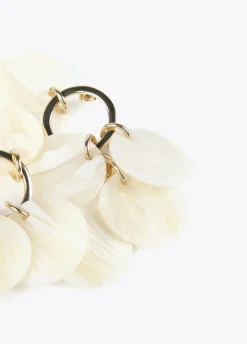 Pendientes piezas nacaradas