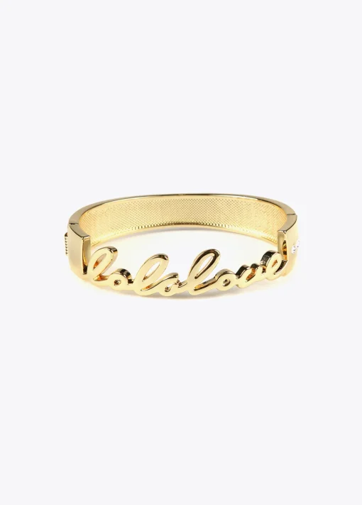 Pulsera dorada Lola love