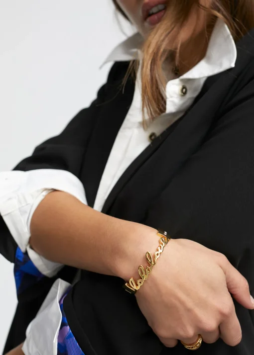 Pulsera dorada Lola love