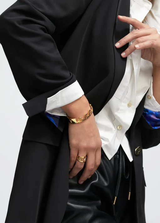 Pulsera dorada Lola love