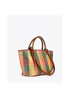 Shopper doble asa multicolor