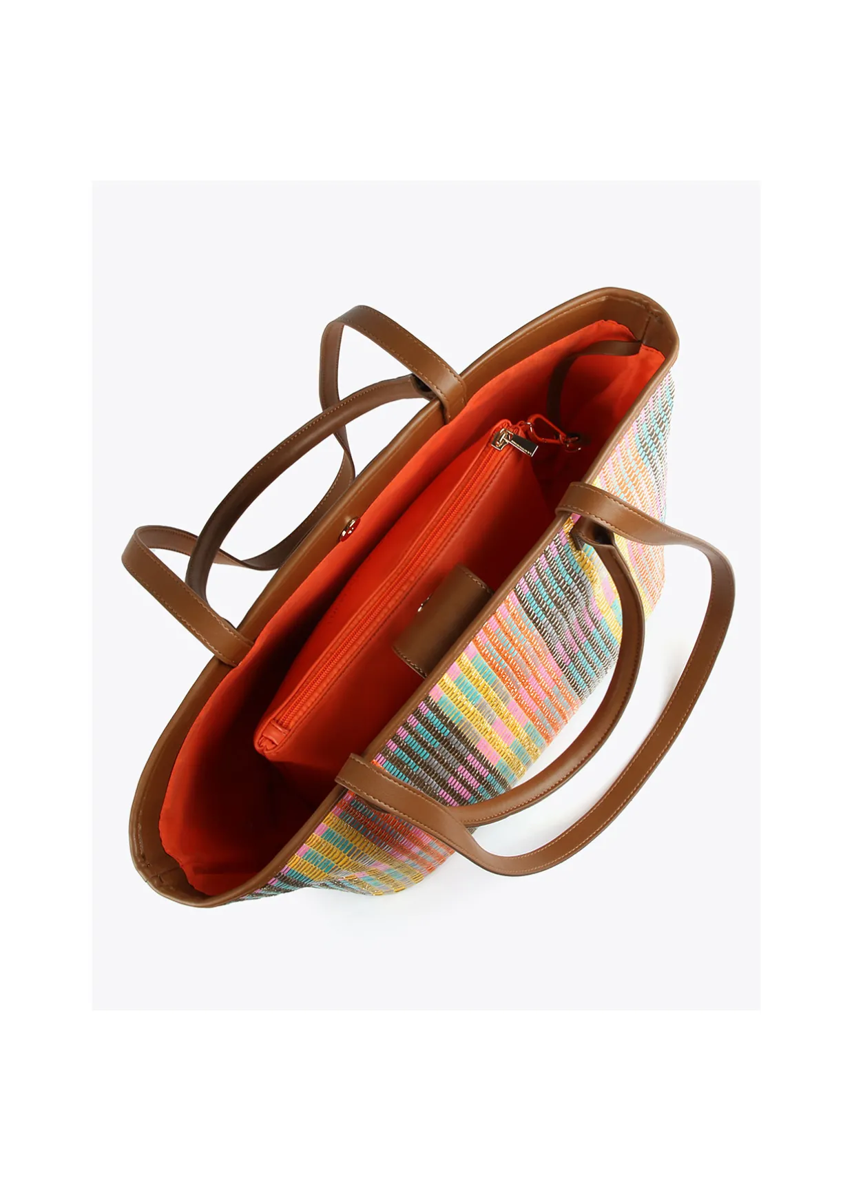 Shopper doble asa multicolor