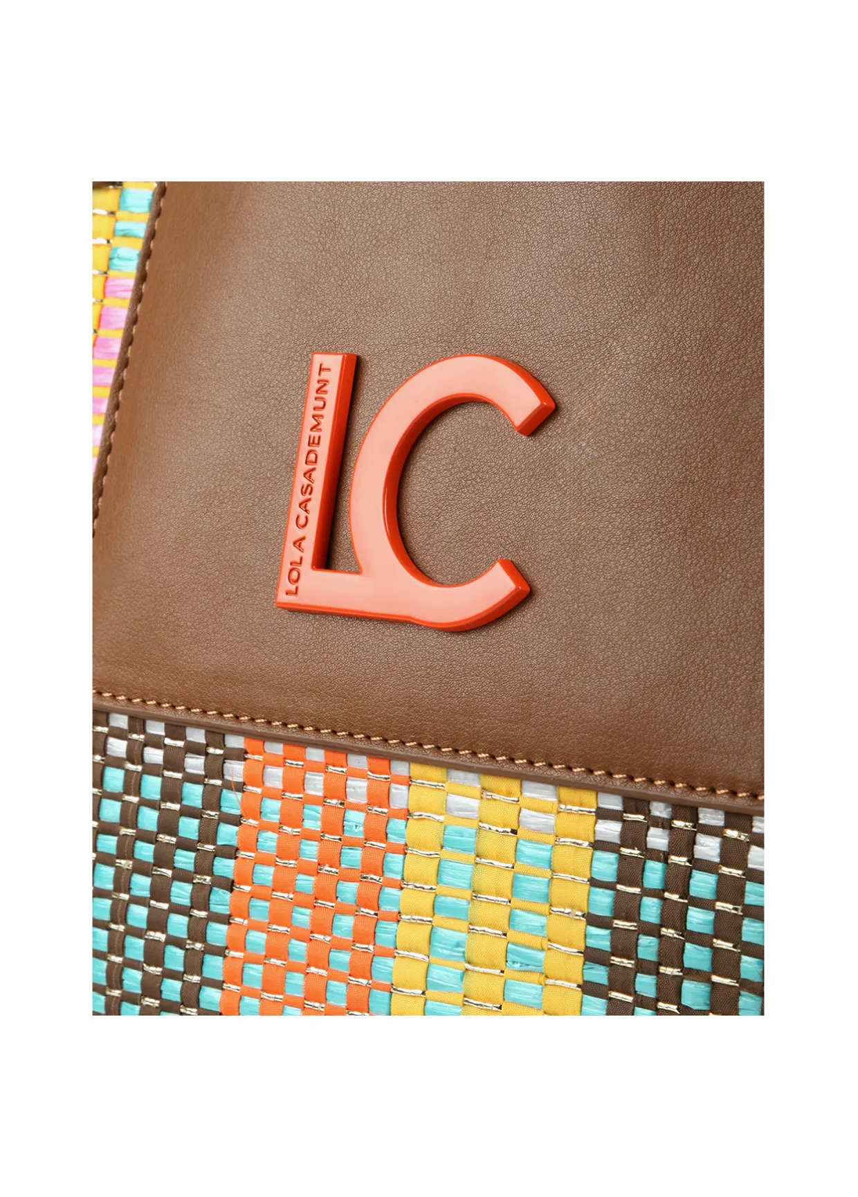 Shopper doble asa multicolor