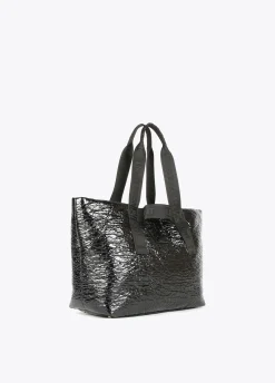 Shopper efecto charol