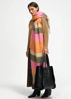 Shopper efecto piel y pelo