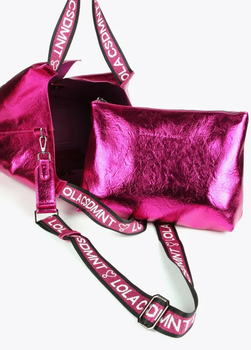 Shopper metalizado