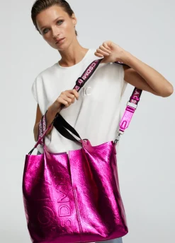 Shopper metalizado
