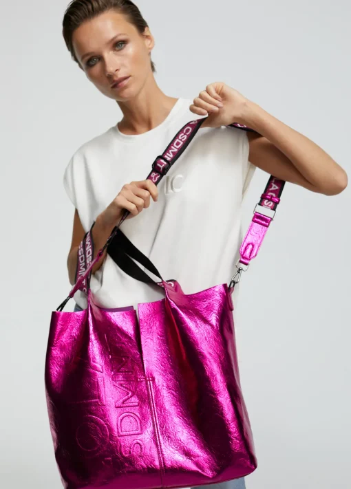 Shopper metalizado