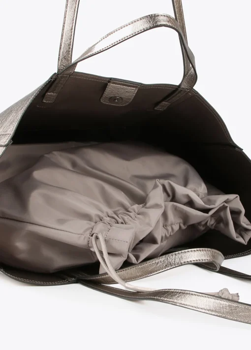 Shopper metalizado