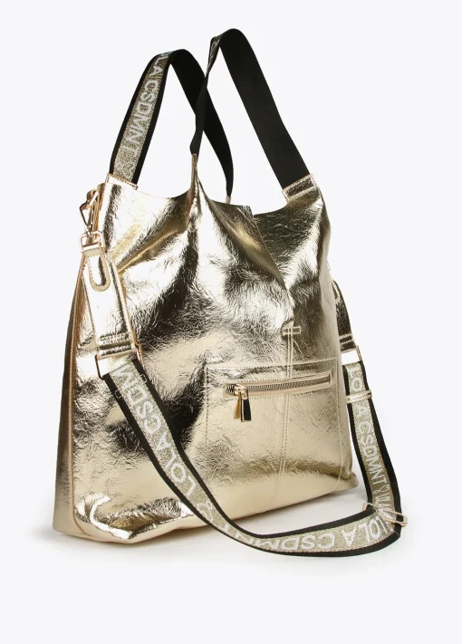 Shopper metalizado