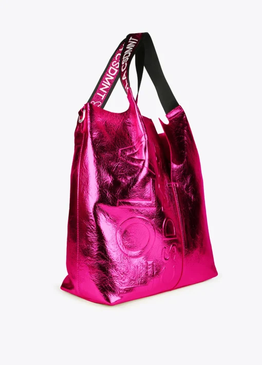 Shopper metalizado