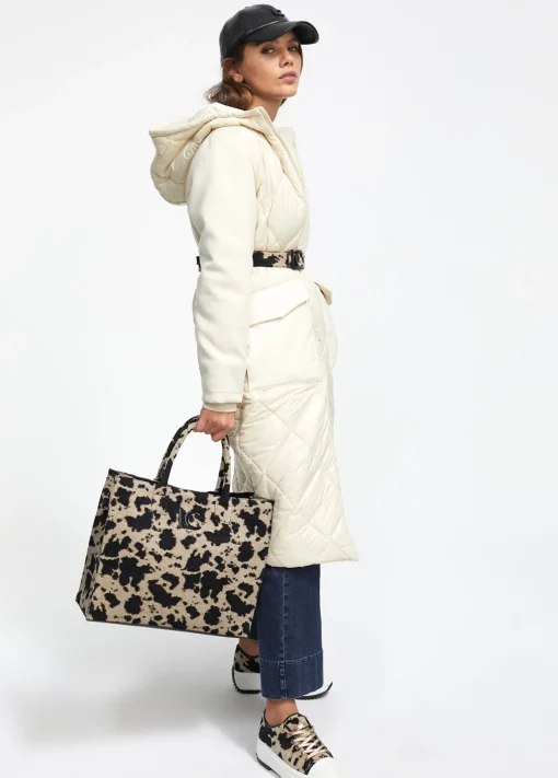 Shopper tejido animal
