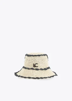 Sombrero efecto ráfia