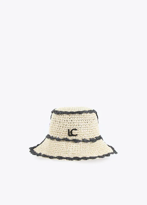 Sombrero efecto ráfia