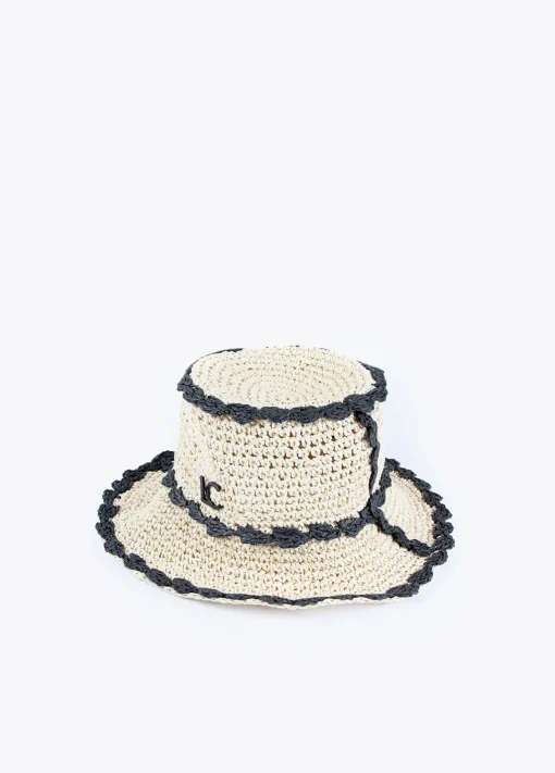 Sombrero efecto ráfia