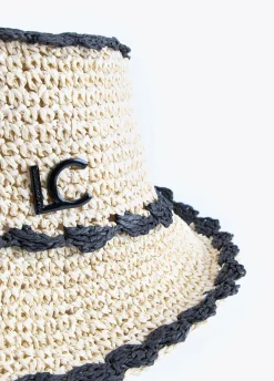 Sombrero efecto ráfia