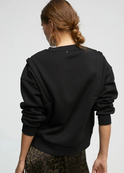Sudadera con pedrería