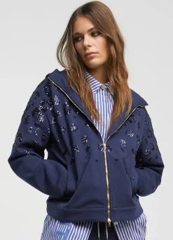 Sudadera detalle lentejuela