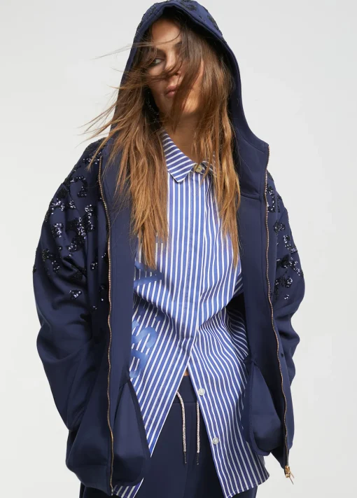 Sudadera detalle lentejuela