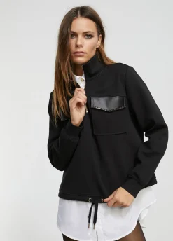 Sudadera detalle pedrería