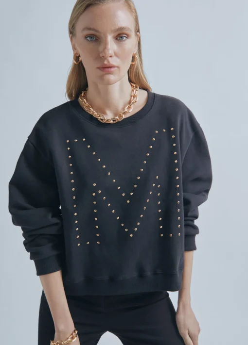 Sudadera M detalle strass |  Ropa | Lola Casademunt
