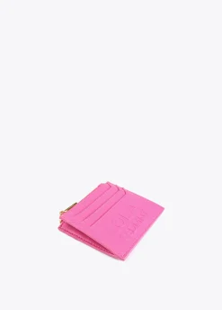 Tarjetero logo con relieve