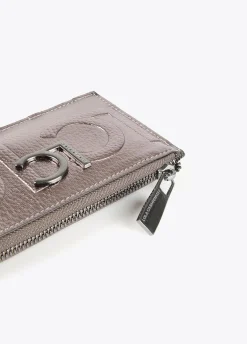 Tarjetero metalizado