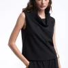 Top cuello desbocado