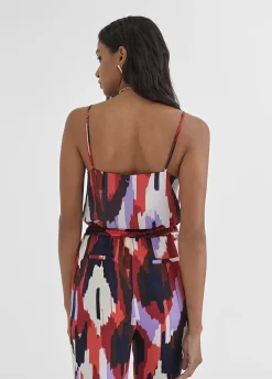 Top estampado