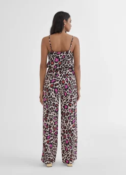 Top lencero estampado animal