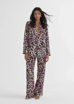 Top lencero estampado animal